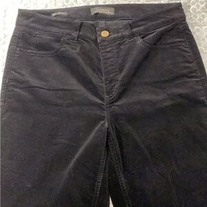 Talbots Black Velveteen Jeggings